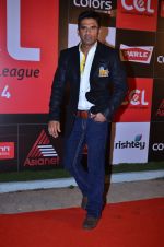 Sunil Shetty at CCL new season red carpet in Grand Hyatt, Mumbai on 20th Dec 2013